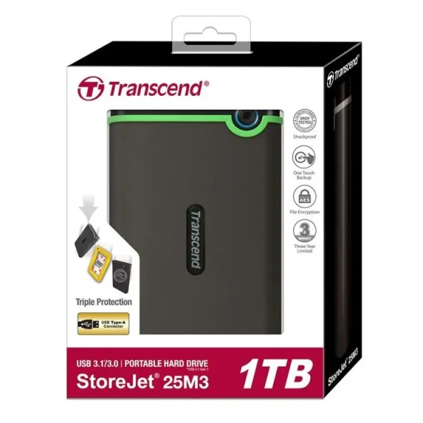 Transcend StoreJet 25M3 2TB