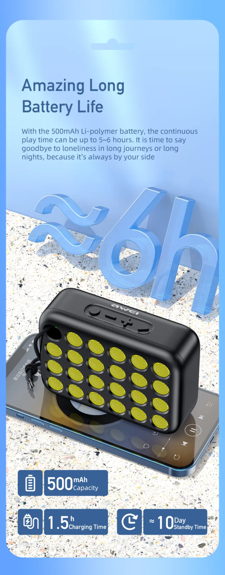 AWEI Y385 TWS Mini